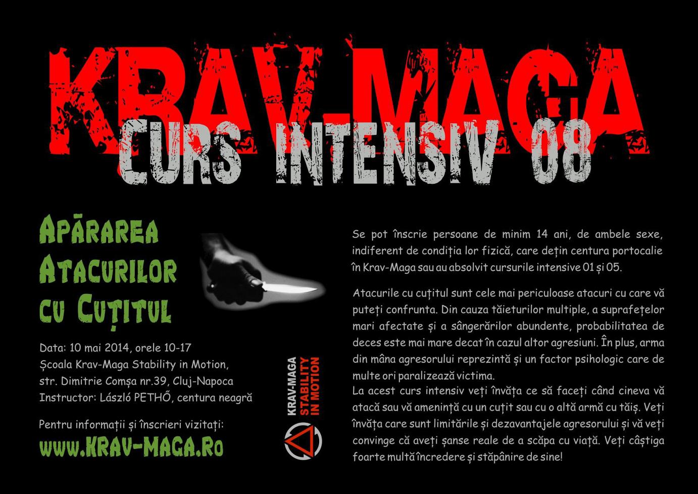 Apărarea atacurilor cu cuțitul - ediția 1