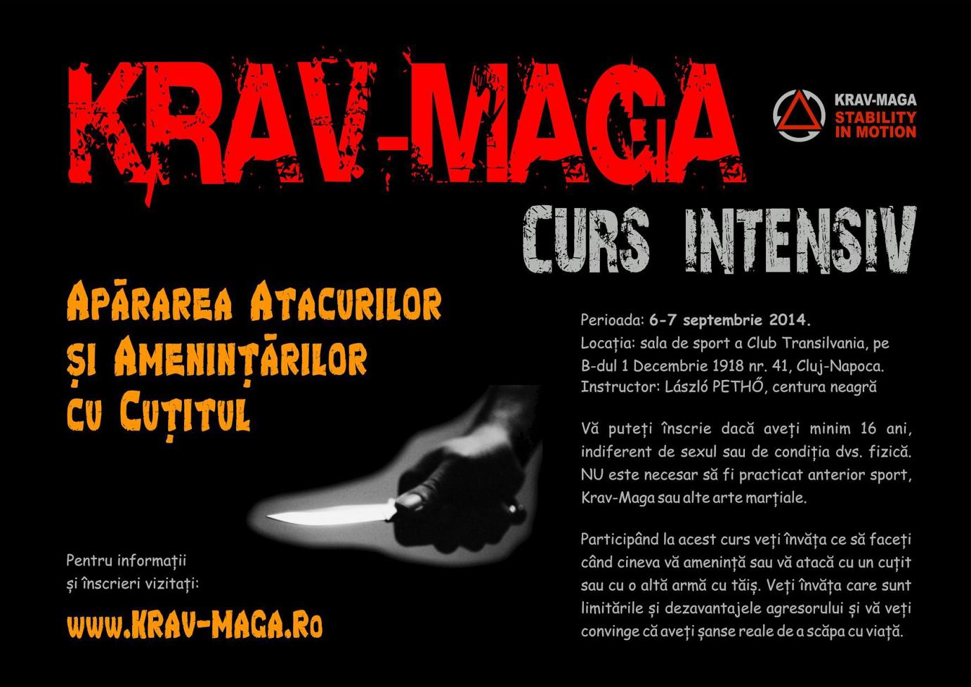 Apărarea agresiunilor cu cuțitul - ediția 3