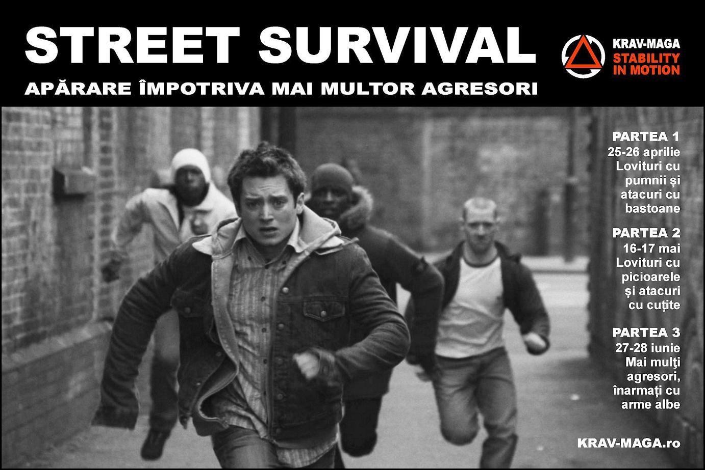 Street Survival - apărare împotriva mai multor agresori - ediția 1