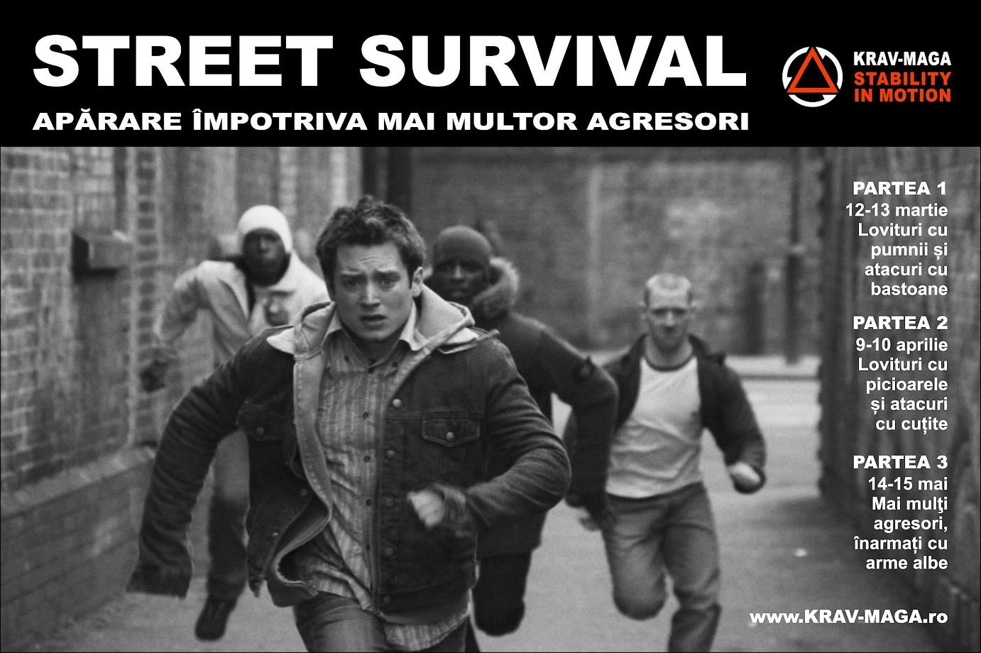 Street Survival - apărare împotriva mai multor agresori - ediția 2