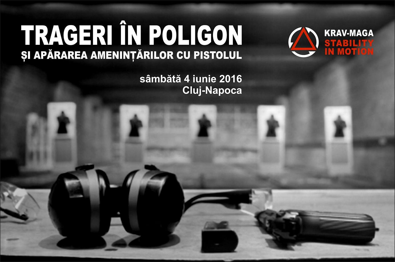 Trageri în poligon și apărarea amenințărilor cu pistolul