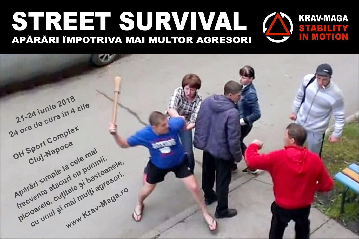 Street Survival - apărări împotriva mai multor agresori - ediția 4