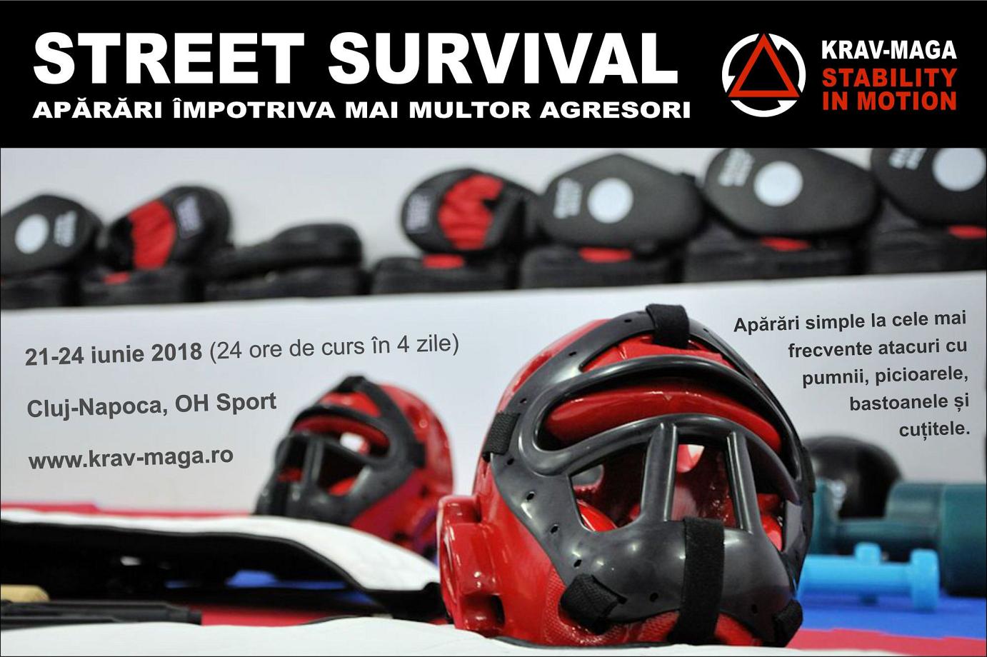 Street Survival - apărări împotriva mai multor agresori - ediția 4