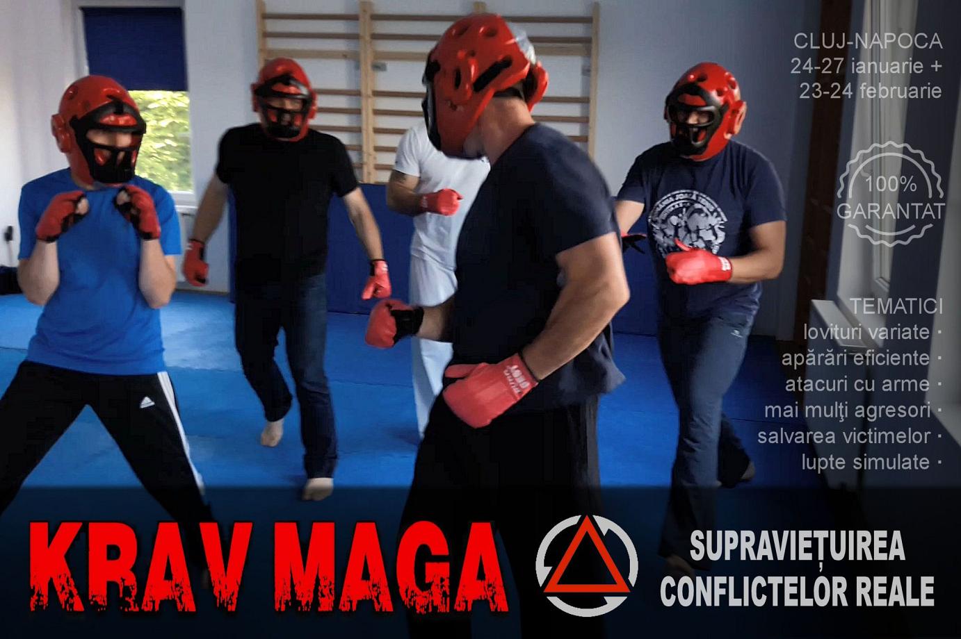 Supraviețuirea conflictelor reale - curs intensiv de Krav-Maga - ediția 5