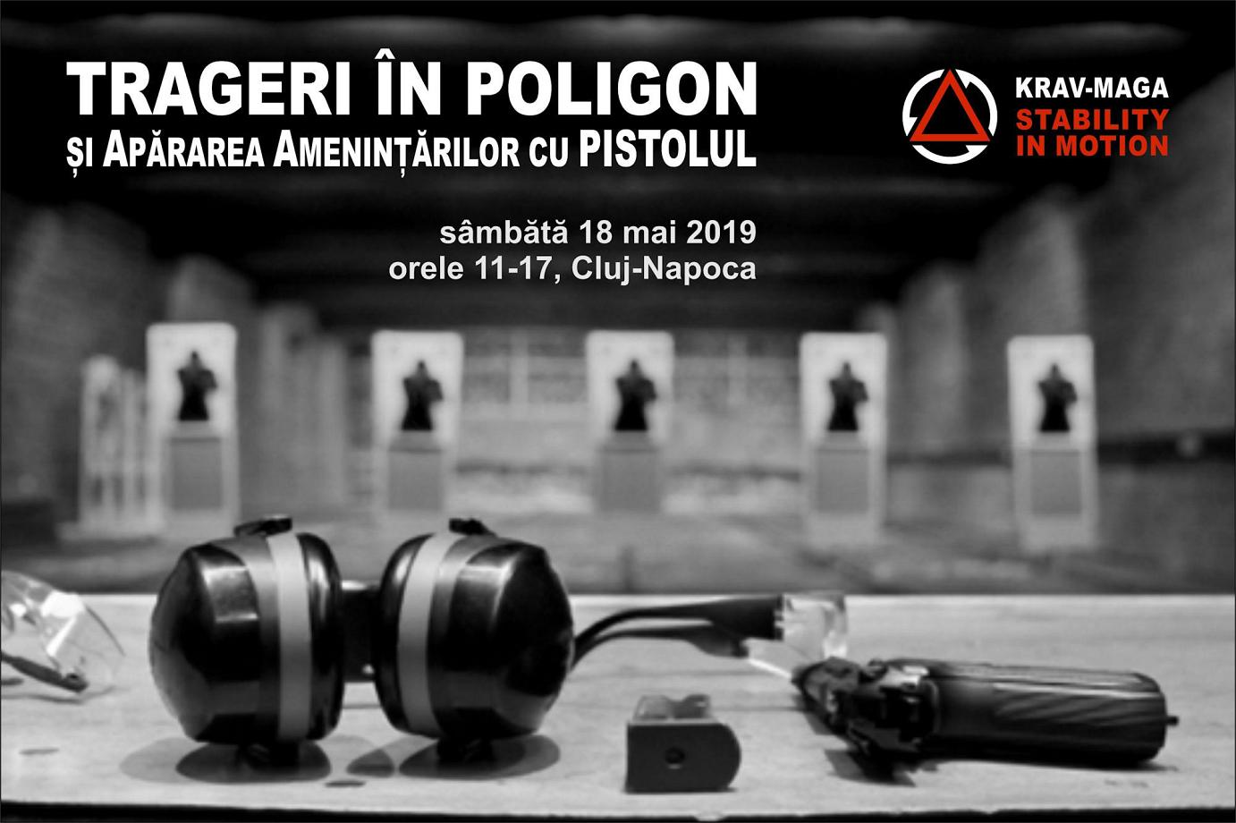 Trageri în poligon și apărarea amenințărilor cu pistolul