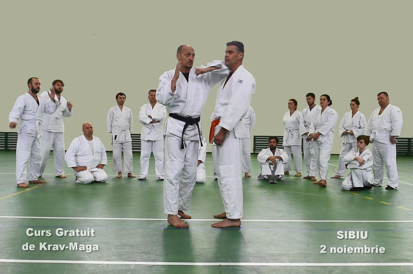 Curs gratuit de Krav-Maga la Sibiu