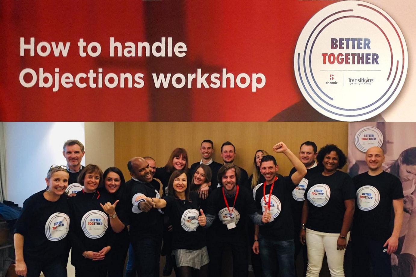 Workshop de abordare a obiecțiilor clienților