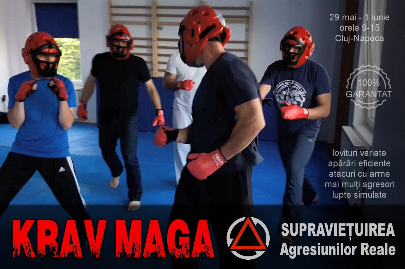 Supraviețuirea Agresiunilor Reale - curs intensiv de Krav-Maga - ediția 8