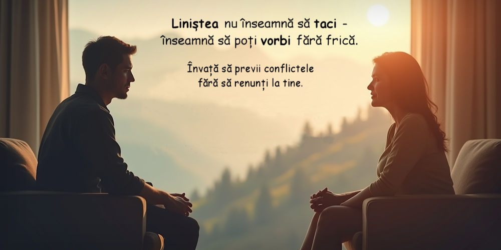 Liniștea nu înseamnă să taci, ci să vorbești fără frică
