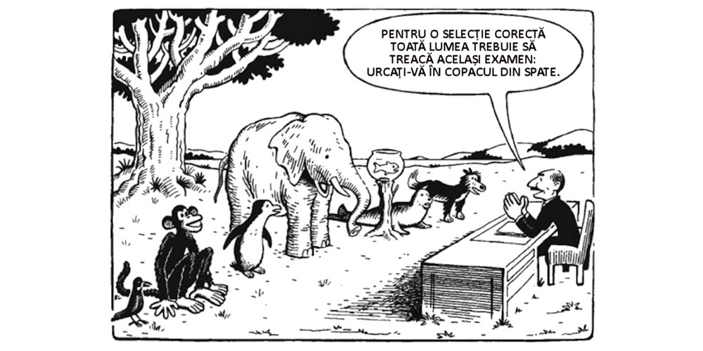 Succesul sau eșecul depind de cum îți stabilești reperele